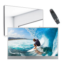 22-Inch Waterproof Smart Magic Mirror LED TV with Alexa & WebOS for Bathroom & Spa - IP65 Rated