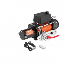10,000 lbs 12V Electric Winch with 65 ft Synthetic Rope & Wireless Control - IP55 Rated for Off-Road Towing: I for Trucks, SUVs, and Jeeps