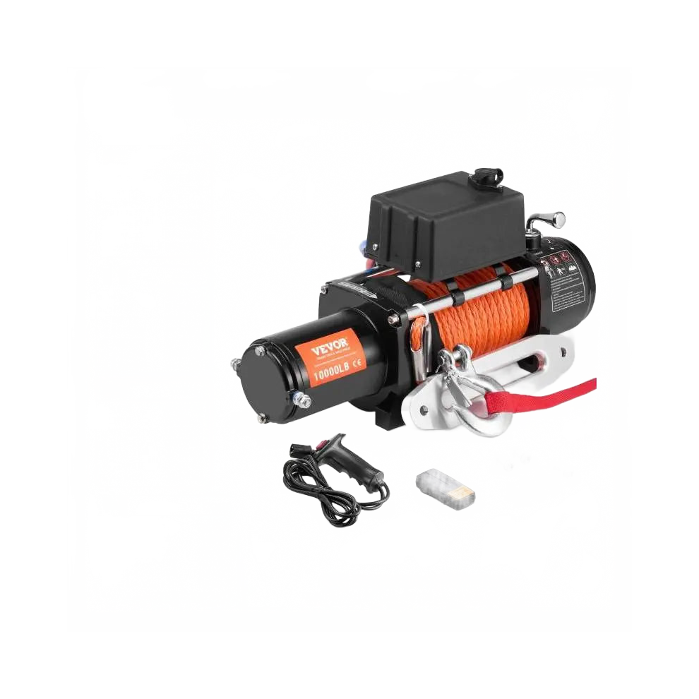 10,000 Lbs 12V Electric Winch With 65 Ft Synthetic Rope & Wireless Control - Ip55 Rated For Off-Road Towing: I For Trucks, Suvs, And Jeeps 313101748765