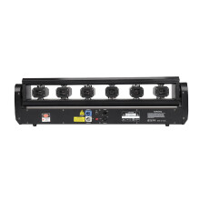 6-Eye RGB Laser Projector with DMX Control - 500mW Beam Lights for Disco, Wedding, and Stage Events