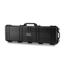 53-Inch Reinforced Waterproof PP Plastic Toolbox for Photographic Equipment and Outdoor Hunting Gun Storage