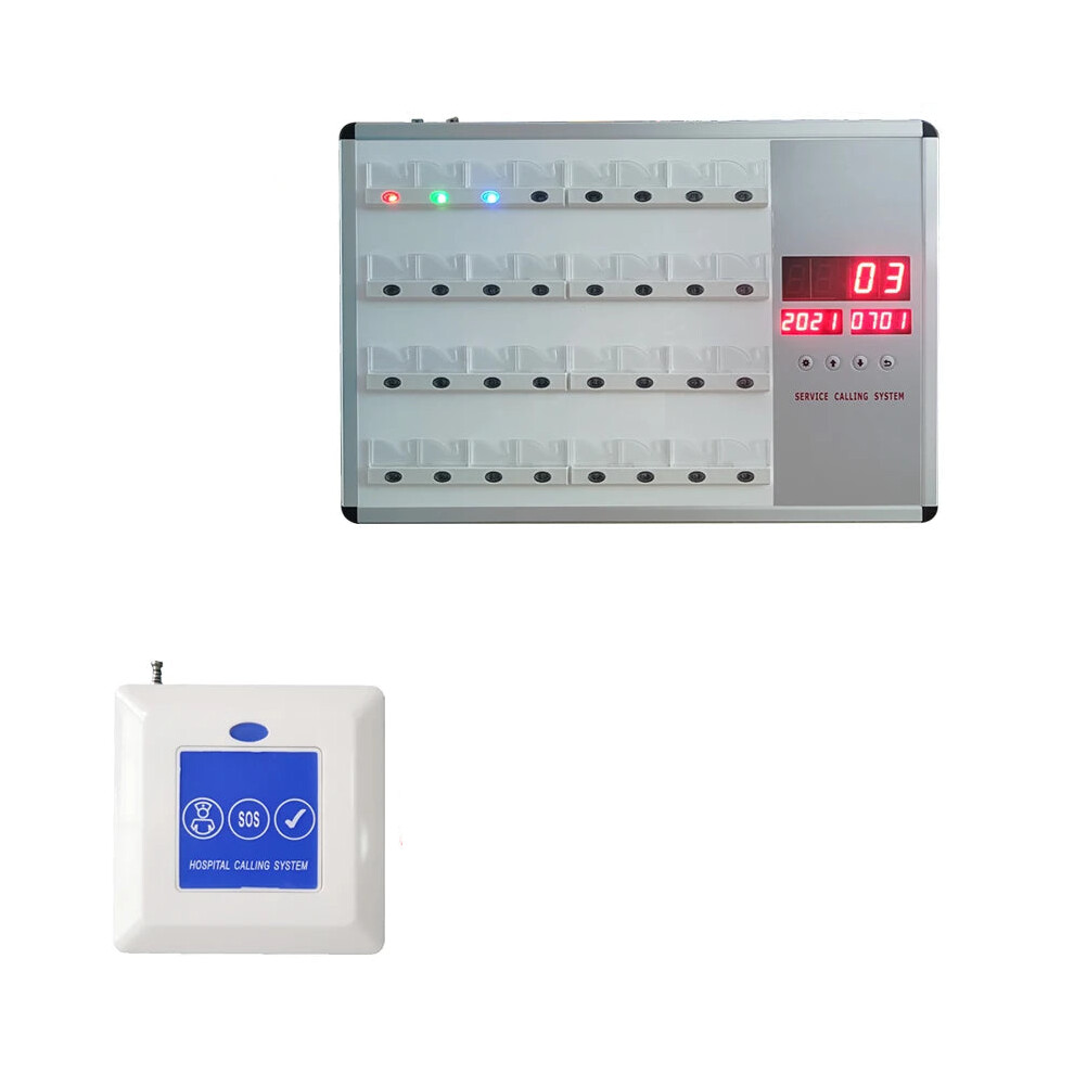 Wireless Nurse Call System With Sos Alert Button For Elderly Care And Patient Assistance 711181376975