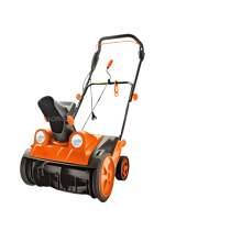 Compact Electric Snow Plow: Hand-Pushed Snow Blower for Efficient Road and Household Snow Removal