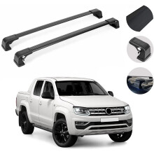 Amarok Roof Rack Cross Bar Set - Heavy-Duty 4x4 Exterior Car Accessories (2011-2022 Models)