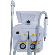 Dual-Function 808 Diode Laser & Q-Switched ND YAG Portable Machine for Permanent Hair Removal and Tattoo Removal