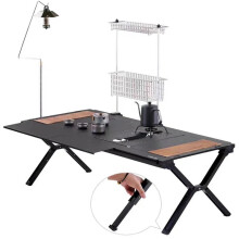 Adjustable Aluminum Alloy Folding Camping Table - Portable & Extensible Outdoor Picnic Solution
