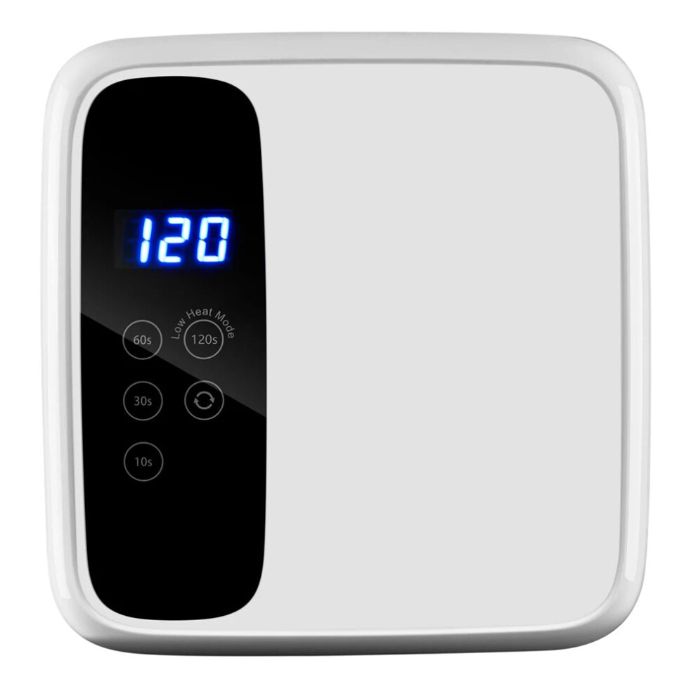 72W Wireless Rechargeable UV LED Nail Lamp with Touch Screen Auto Sensor LCD Display