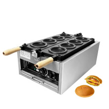 Xeoleo 3000W UFO Burger & Waffle Maker - 4-in-1 Gelato, Panini, Ice Cream & Hamburger Press