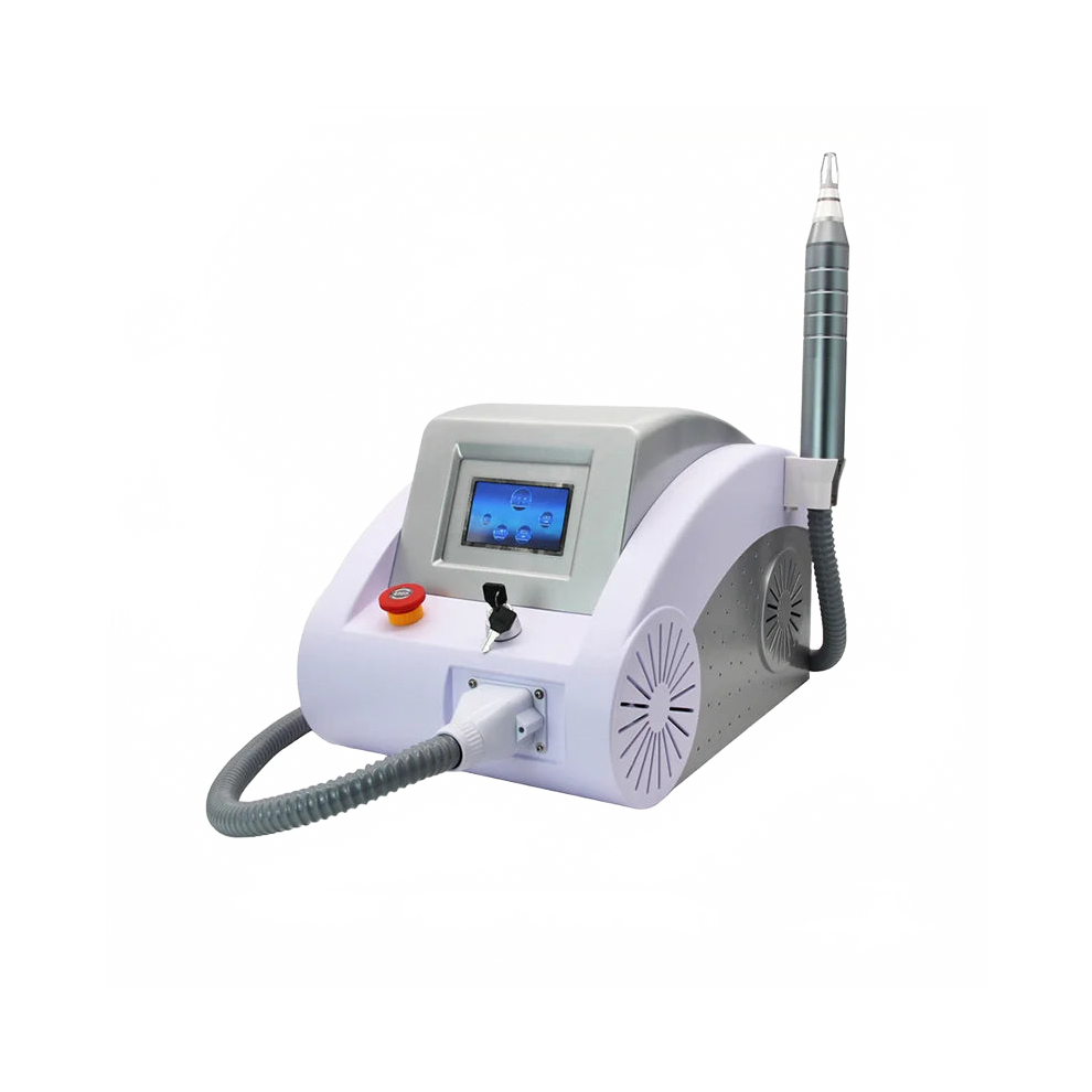 Advanced PicoSecond Laser System for Tattoo, Eyebrow, and Hair Removal with Skin Whitening and Mole Reduction - Q-Switch ND YAG 532nm, 755nm, 1064nm