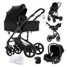 3-in-1 Lightweight Baby Stroller & Walker Combo: Compact Travel Pram for Newborns
