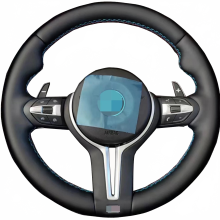 Handcrafted Quick-Release Leather Steering Wheel for BMW: Old to New Transformation