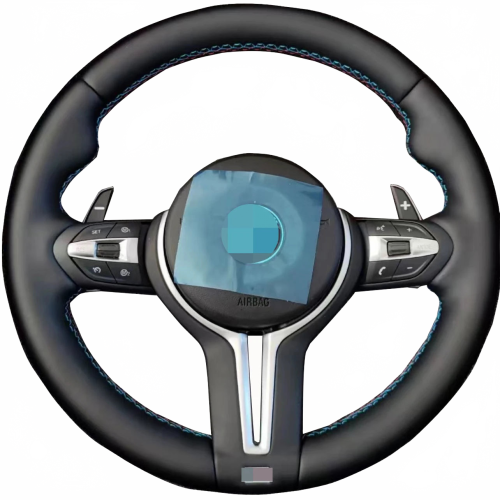 Handcrafted Quick-Release Leather Steering Wheel for BMW: Old to New Transformation