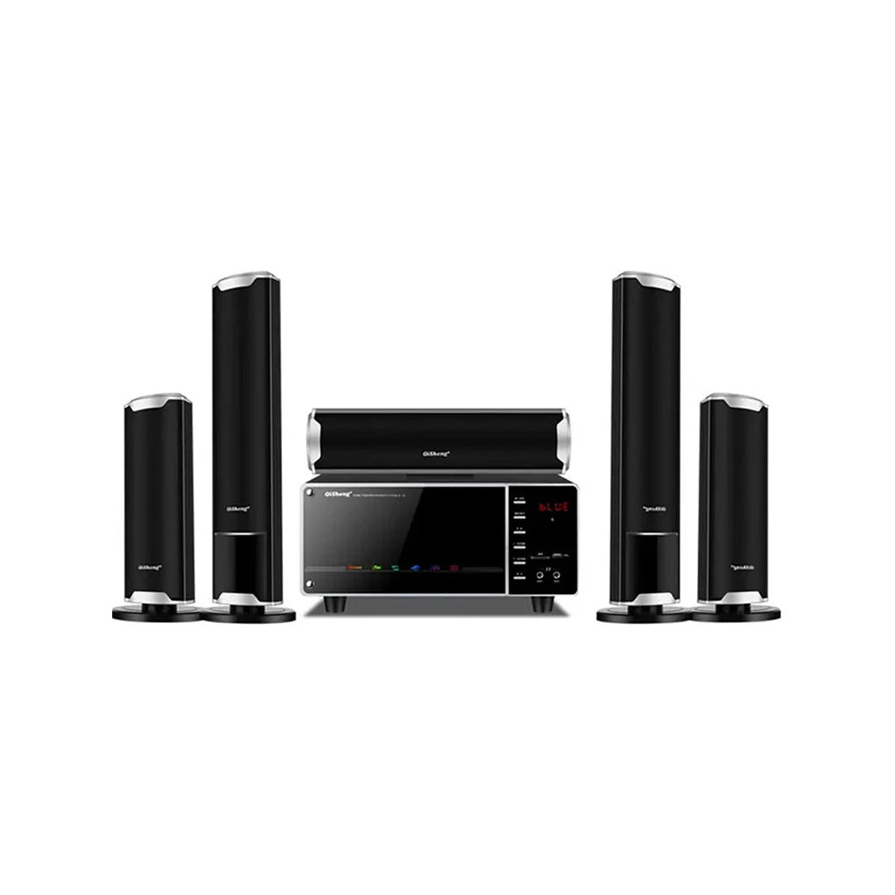 High-Power 100W Bluetooth Surround Sound Subwoofer Speaker - 5.1 Home Theater System For Living Room & Ktv 726084233683