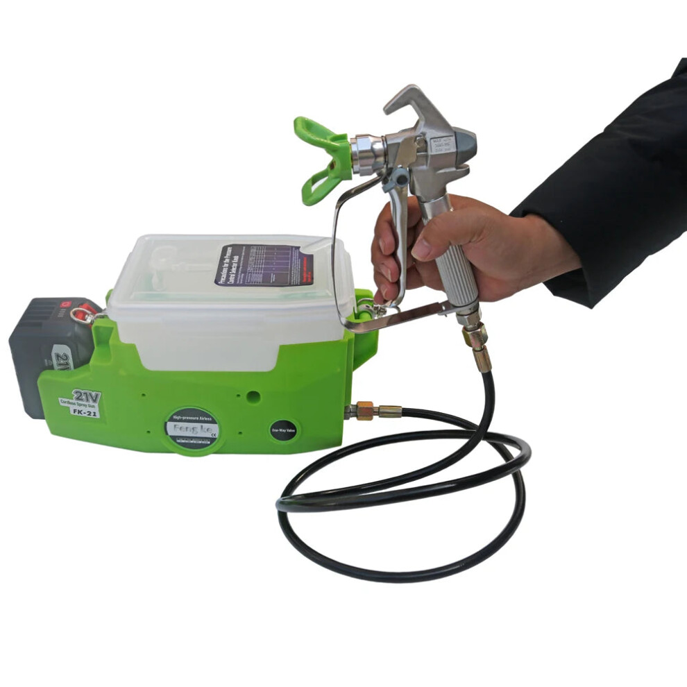 High-Pressure 500W Handheld Paint Sprayer With Backpack Lithium Battery For Wall Painting 313037331352