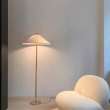 Vintage Bamboo Floor Lamp - Wooden Woven Straw Hat Design for Living Room, Bedroom, Sofa Corner, and Bedside Home Decor