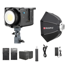 Sokani X100 RGB Bi-Color 100W LED Video Light with Bowens Mount - App-Controlled Lighting for Photography & Outdoor Video Recording