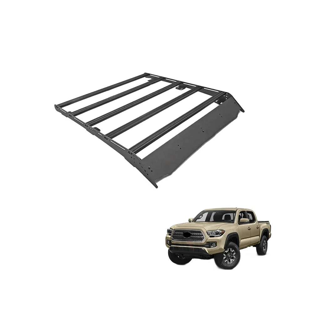 Premium Aluminum Roof Rack For Toyota Tacoma (2005-2022) - Durable 4X4 Luggage Carrier By Spedking 705353376566