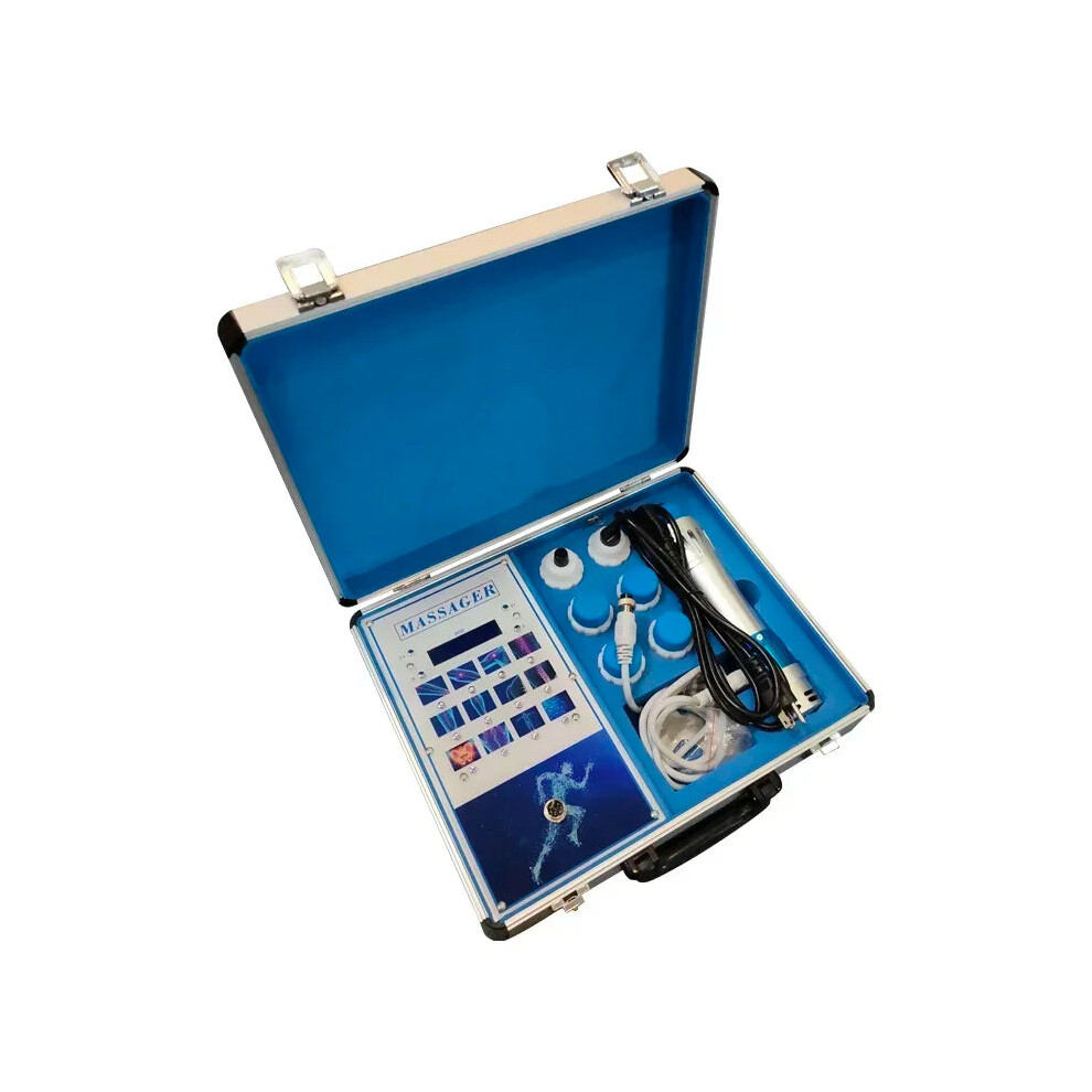 Advanced Shockwave Therapy Machine for Muscle Recovery & ED Treatment - 7 Interchangeable Heads for Pain Relief & Physiotherapy