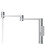 Customized Chrome Deck-Mount Brass Kitchen Sink Faucet with Dual Spouts & Foldable Rotating Design 1