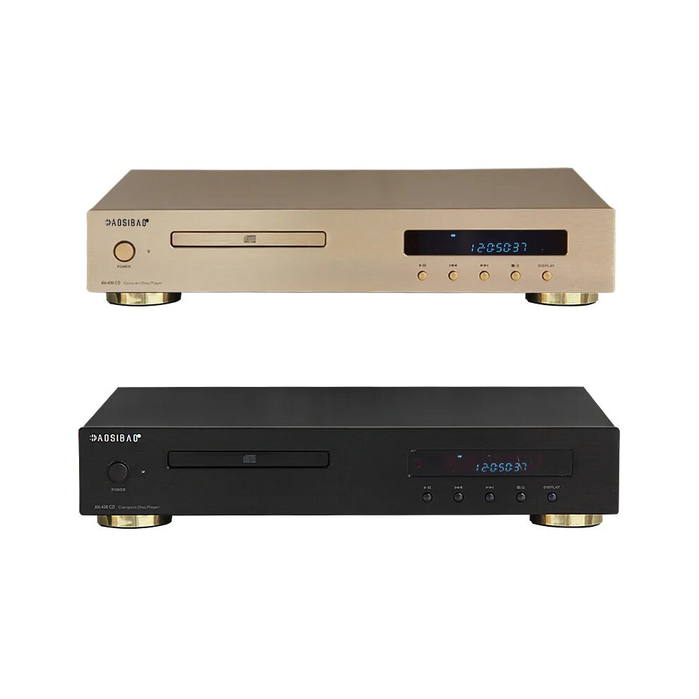 Hi-Fi Enthusiast's Pure Cd Player: Professional Home Audio With Lossless Playback & Balanced Digital Outputs 726084335646