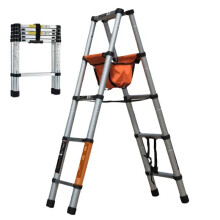 Multifunctional Folding Ladder & Step Stool: Versatile Storage Shelf, Chair, and Swim Deck Ladder for Home Use