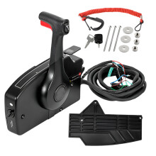 Mercury Quicksilver 8-Pin Remote Control Box with Side Mount Trim & Tilt Functionality