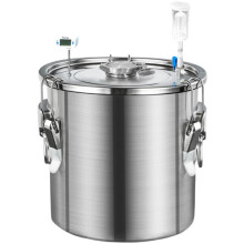 Premium 304 Stainless Steel Fermentation Tank - 228L Capacity, High-Sealing, Constant Temperature Control for Spirits, Grain, and Fruit Brewing