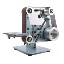 Versatile 750W Dual-Purpose Electric Belt Grinder & Polisher - 915x50mm Belt, 220V Vertical/Horizontal Sharpener