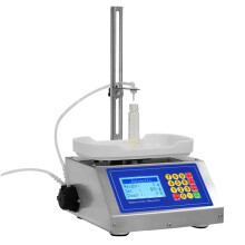 Precision Automatic Liquid Filling Machine with Diaphragm Pump for Oils, Water, Drinks, Wines, and Juices