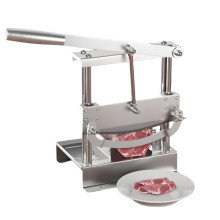 Versatile Manual Meat & Vegetable Slicer for Home and Commercial Use