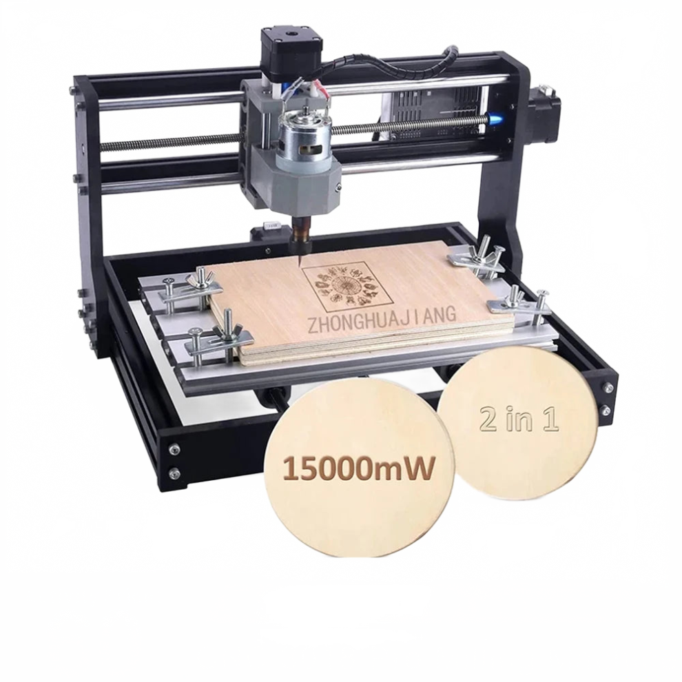Compact Cnc 3018 Pro Milling Machine With Grbl Offline Controller - 3 Axis Diy Mini Wood Router & Pcb Laser Engraver 744110742633