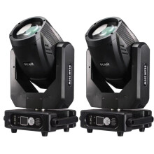 295W LED Moving Head Lights (2-Pack) with DMX Controller for Stage and DJ Lighting