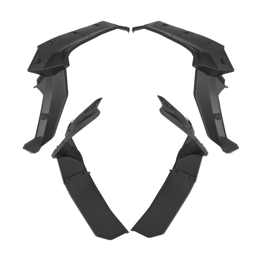 Kawasaki Teryx Krx 1000 Hdpe Heavy Duty Extended Front & Rear Fender Flares (2020-2023) - Model 99994-1324 By Kemimoto 7445031254290