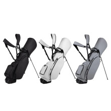 Premium PU Golf Stand Bag with Removable Cover and Organizer