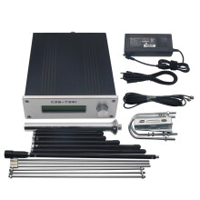 WishColor CZE-T251 FM Broadcast Transmitter 0-25W Adjustable 87-108MHz Mono/Stereo for Car & Church Radio Equipment