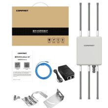 High-Speed 750Mbps Outdoor Wireless Access Point - Dual-Band 2.4G/5.8G, Long-Range 360Â Antenna, IP67 Waterproof WiFi Coverage (CF-WA860)