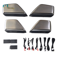 Audi A6/A7 C8 Door Trim Panel with 30-Color LED Light & Speaker Cover