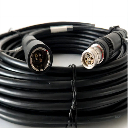 SMPTE-Compatible 3K 93C Broadcast Camera Cable - 50m HDTV Connection