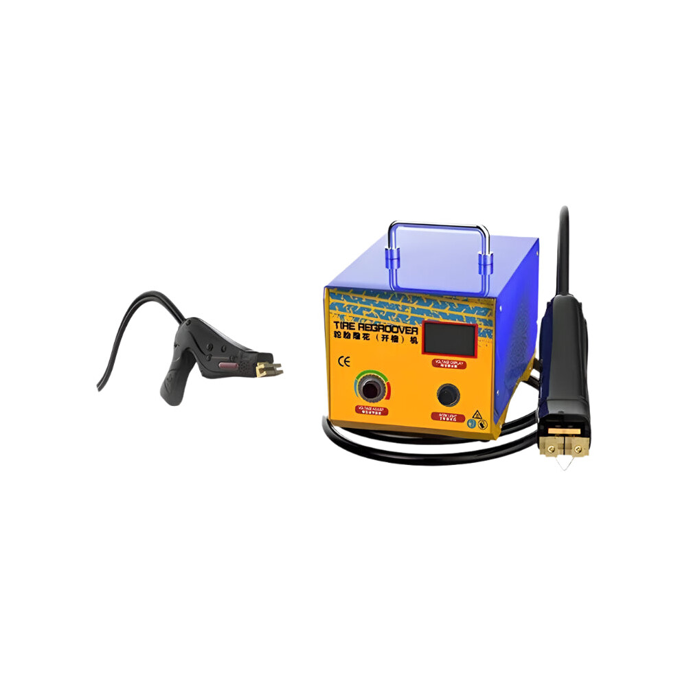 1000W Digital Tire Grooving Machine For Truck Wheels - Electromechanical Retreading & Reusable Rubber Engraving Tool 313047530530