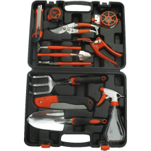Essential Garden Tool Set: Complete Kit with Pruning Scissors, Watering Can, and Small Shovel for Flower and Vegetable Care