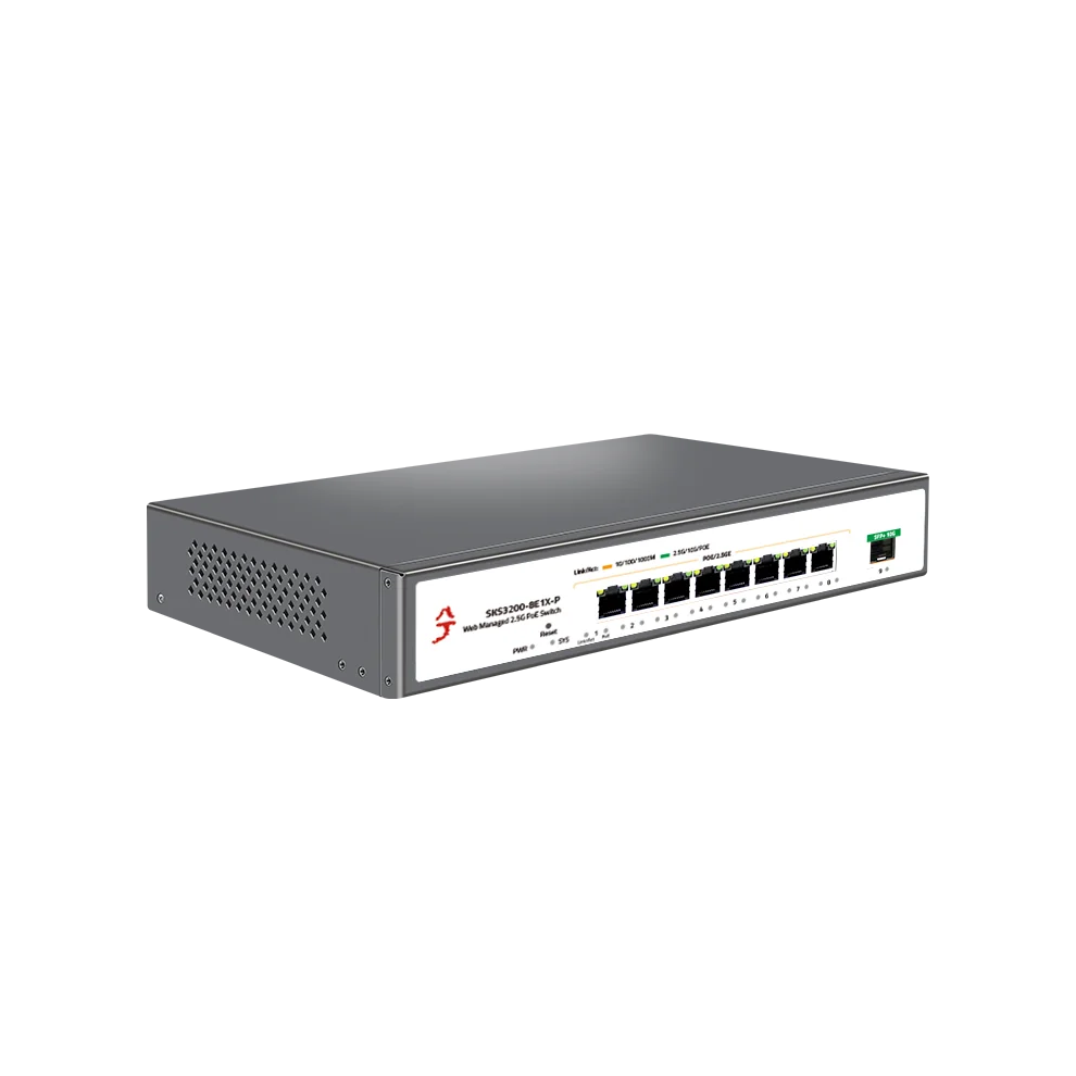 Advanced 8-Port 2.5G Poe Ethernet Switch With 10G Sfp And Web Management For Vlan And Port Aggregation 313048183193