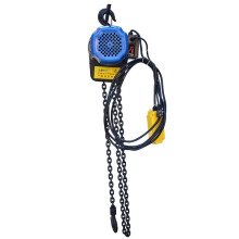 Compact 1-Ton 220V Electric Chain Hoist - 6m Lift for Construction and Industrial Use