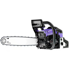 128cc Professional Petrol Chainsaw with 20-Inch Guide Plate for Heavy Wood Pruning