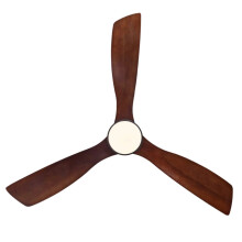 Modern 3-Blade Wood Ceiling Fan with Lights & Remote Control for Indoor/Outdoor Spaces - I for Patio, Living Room, Bedroom