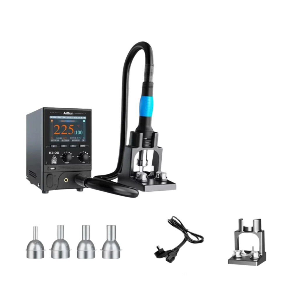 Aixun H312 Intelligent 1400W Bga Rework Station With Smart Hot Air Gun And Internet-Enabled Temperature Control For Precision Micro Soldering And Mai 711181086423