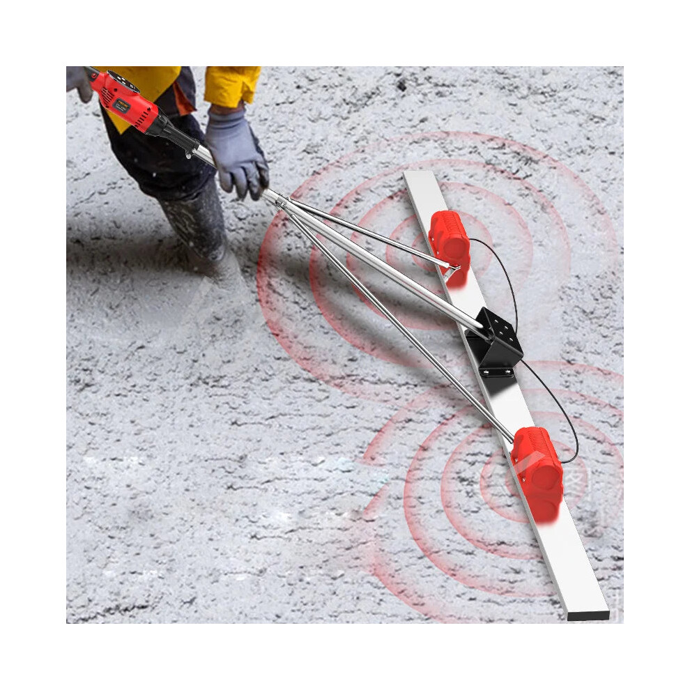 Electric Concrete Leveling Screed Machine With Mortar Vibrator For Precise Floor Vibration And Leveling 313094612678