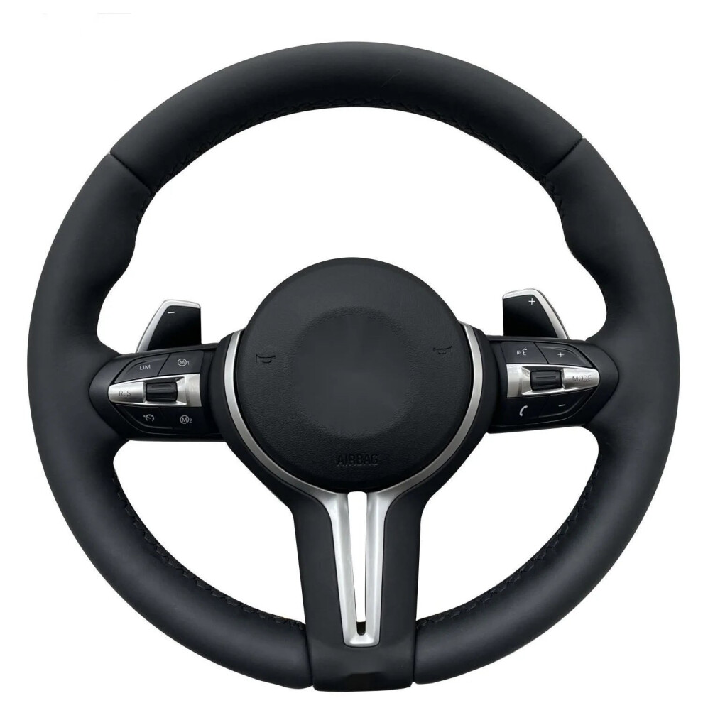 Premium M Performance Steering Wheel For Bmw Models: F01, F02, F06, F07, F10, F11, F12, F13, F14, F15, F16, F22, F30, F31, F32, F33, F34, F80, F82, F 313043138129