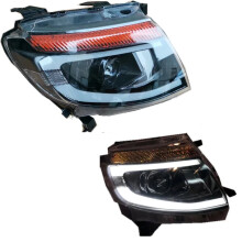 LED Front Head Lamps with Auto Turn Signal for Ford Ranger T6 (2012-2014) Pickup
