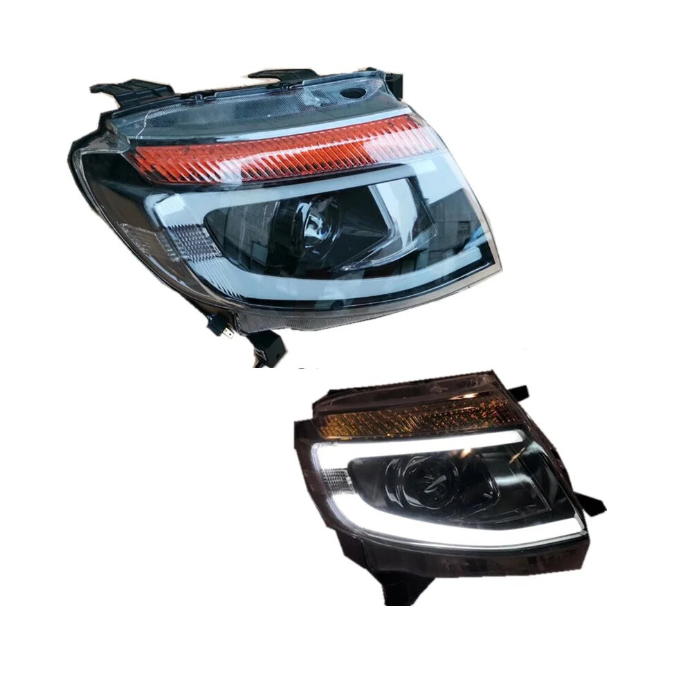 LED Front Head Lamps with Auto Turn Signal for Ford Ranger T6 (2012-2014) Pickup