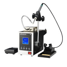 Advanced 150W Foot Pedal Automatic Soldering Machine with LCD Display - Precision Tin Feeder & BGA Rework Station for Professional Repairs